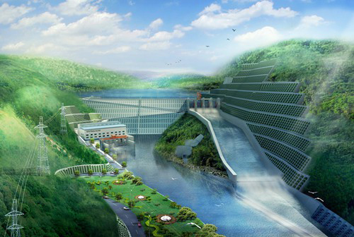鄱阳老挝南塔河1号水电站项目